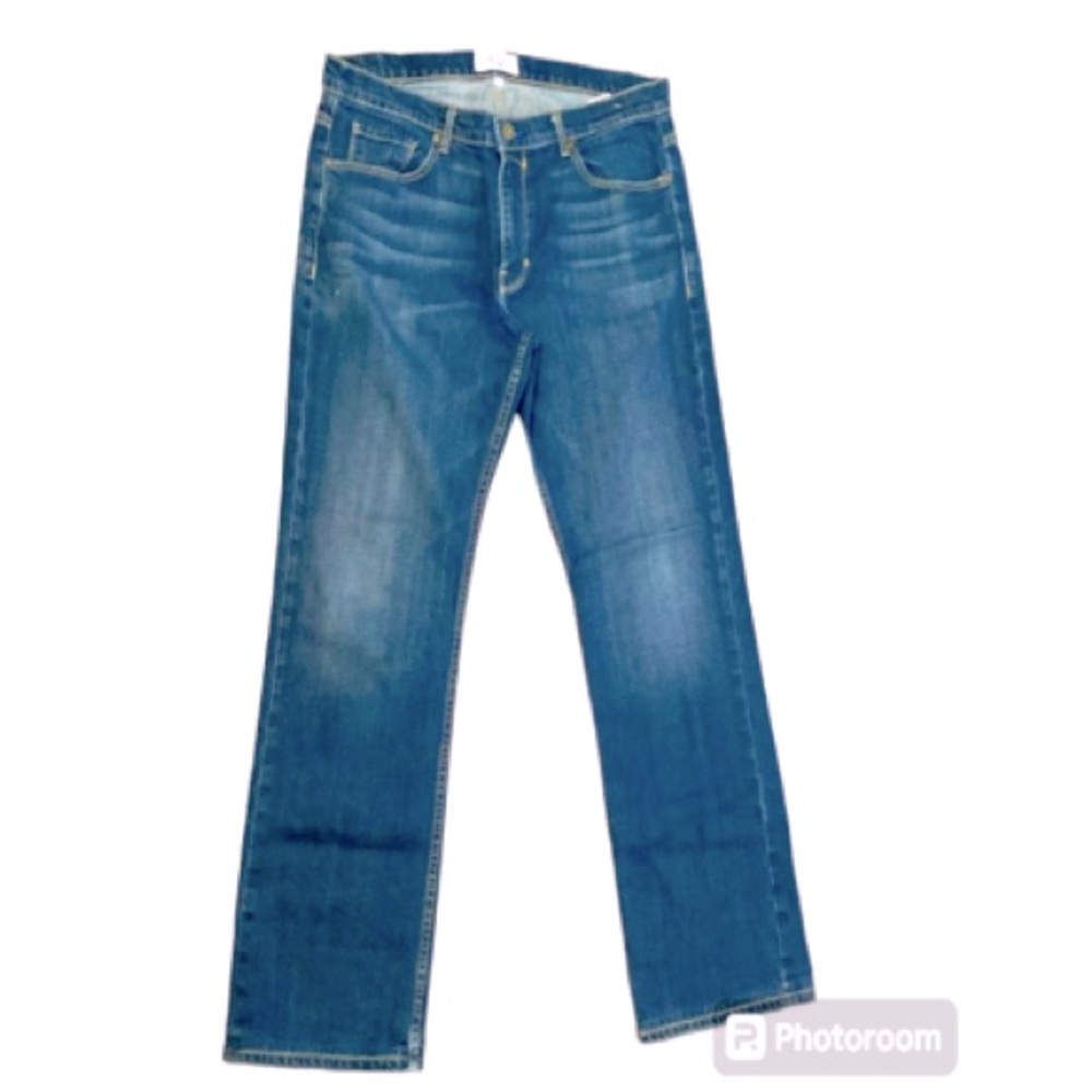Paige Doheny Cotton Blend Classic Straight Leg Jean Size 36